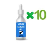 پک تخفیفی 10 عددی روغن افزایش حجم مخصوص آقایان برند ویمکس لارجر ساخت کشور امریکا VMAX LARGER وزن 45 میلی لیتر